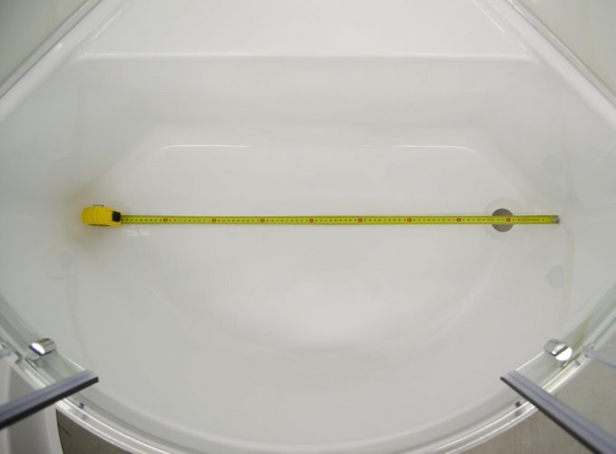ARTTEC CALYPSO 90 x 90 cm - Masážní sprchový box model 4 grape sklo PAN04630
