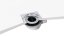 Polysan FLEXIA vaničkový sifon, průměr 90mm, DN40, kruhová krytka černá 17781