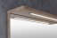 Aqualine KORIN STRIP zrcadlo s LED osvětlením 60x70x12cm, dub platin KO990S