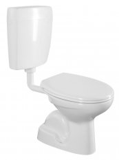 CREAVIT WC kombi, dvojtlačítko 4,5/6l, spodní odpad, bílá TP3406