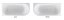 BESCO Volně stojící vana ZOYA bílá Barva sifonu - Chrom, Rozměr vany - 150 × 75 cm, Způsob provedení - Levé VANZOYA150L