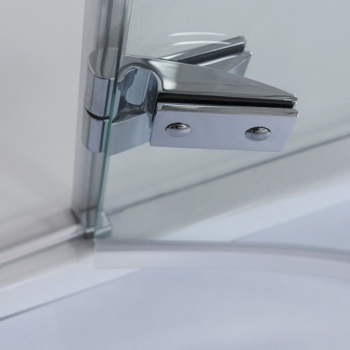 ROTH ELEGANT LINE GDOL1/900 sprchové dveře 900x2000mm levé jednokřídlé, bezrámové, brillant/transparent, 132-900000L-00-02