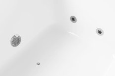Polysan IO HYDRO-AIR hydromasážní vana, 180x85x49cm, bílá 16611HA