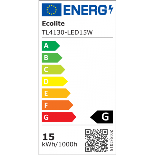 Ecolite LED nástěnné svítidlo ALBA 15W, bílá 4000K, 1200Lm, IP44, stříbrné, TL4130-LED15W/STR