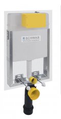 SCHWAB SET WC 199 podomítková nádržka pro zazdění 3/6l, DN110mm T02-0112-0250