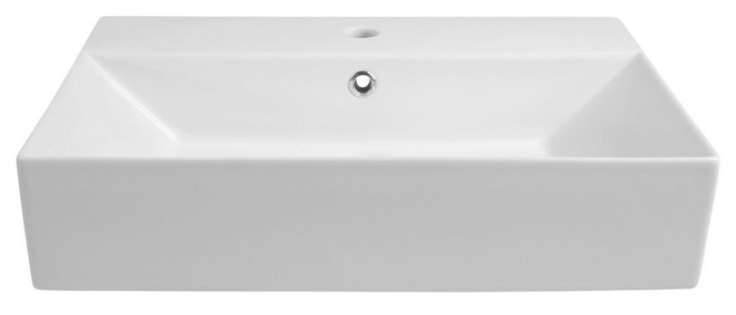 Isvea SISTEMA keramické umyvadlo 60x42cm, bílá 10SF50060