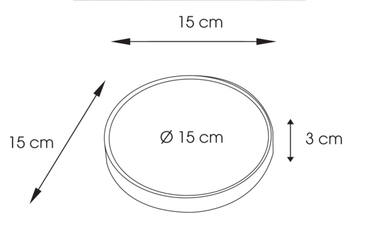 Gedy Kosmetické zrcátko s přísavkami, Ø 150mm, chrom CO2020