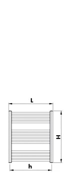 KORADO koupelnové těleso Koralux Linear Comfort, KLT 700.750