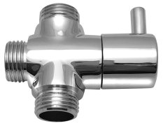 Aqualine Přepínač sprchového sloupu M1/2"-M1/2"xM1/2" NDSL420