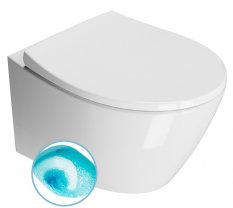 GSI MODO závěsná WC mísa, Swirlflush, 37x52cm, bílá ExtraGlaze 981611