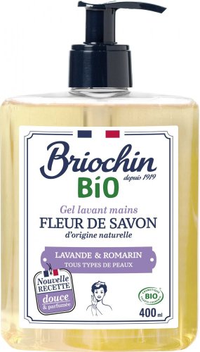 Briochin Fleur de savon Tekuté mýdlo na ruce - levandule a rozmarýn, 400ml WER00065