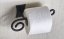 METAFORM REBECCA držák toaletního papíru bez krytu, černá CC017