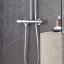 GROHE EUPHORIA SYSTEM 180 sprchový set 180mm, s termostatickou baterií, hlavovou a ruční sprchou, chrom, 27296001