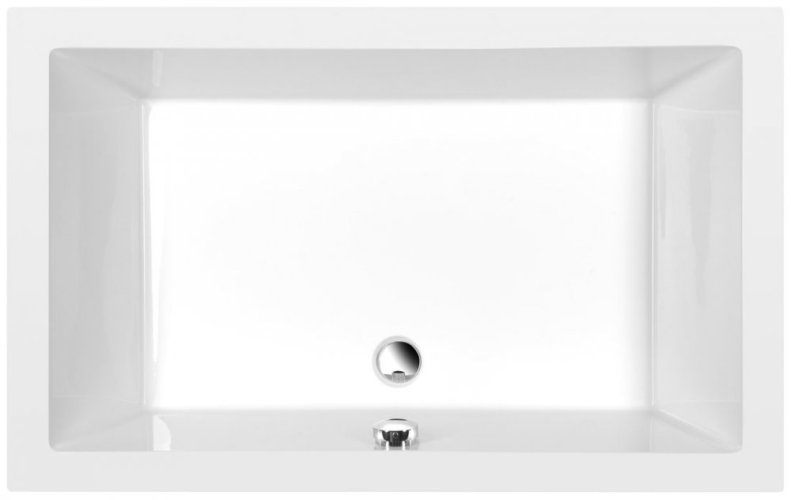 Polysan DEEP hluboká sprchová vanička s konstrukcí, obdélník 120x75x26cm, bílá 78796