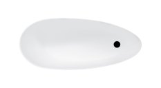 BESCO Volně stojící vana KEYA bílá Rozměr vany - 165 × 70 cm VANSAP16W