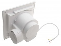 Sapho TECTO stropní ventilátor axiální, 20W, potrubí 100mm, bílá TC201