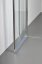 ARTTEC Dvoukřídlé sprchové dveře do niky SALOON 75 - 80 cm čiré sklo PAN00941