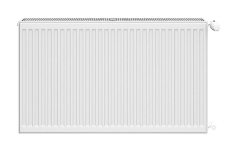 KORADO RADIK KLASIK deskový radiátor 10-600/400, boční připojení, white RAL9016, 10060040-50-0010