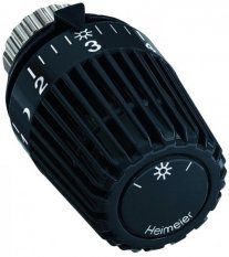 HEIMEIER K termostatická hlavice 6-28°C, s věstavěným čidlem, uhlově černá, 6000-00.507