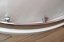 ARTTEC Sprchový kout čtvrtkruhový BRILIANT 90 x 90 x 198 cm chinchilla sklo s vaničkou z litého mramoru PAN04664VZ