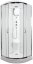 ARTTEC BRILIANT 90 x 90 cm - Parní sprchový box model 8 chinchilla sklo PAN01235