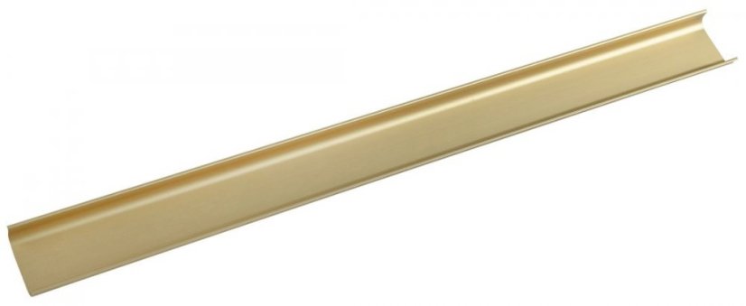 Sapho CHANEL dekorační lišta mezi zásuvky 534x70x20 mm, zlato mat DT602