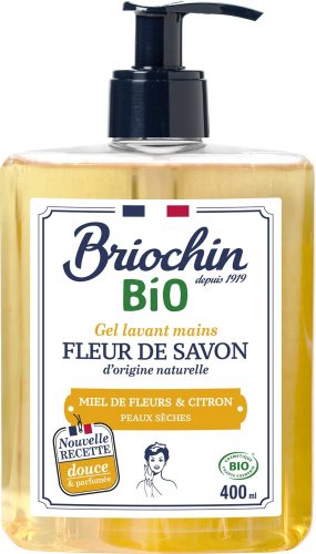 Briochin Fleur de savon Tekuté mýdlo na ruce - med a citron, 400ml WER00066