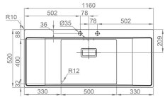 Sinks XERON 1160 1,2mm undefined