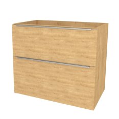 Mereo Mailo, koupelnová skříňka 81 cm, chrom madlo, Multidecor, Dub Arlington CN591SDARL