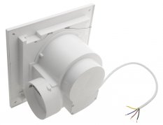Sapho TECTO stropní ventilátor axiální s časovačem, 20W, potrubí 100mm, bílá TC202