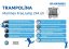 Trampolína Marimex FreeJump 244 cm + ochranná síť + schůdky + kotvící sada ZDARM 19000107