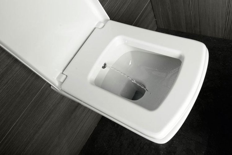 Isvea SOLUZIONE CLEANWASH závěsná WC mísa s bidet. sprškou, 35x50,5cm, bílá 10SZ02002 DL