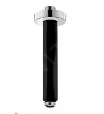 KLUDI A-QA sprchové rameno stropní 150 mm, chrom/matná černá, 6651587-00