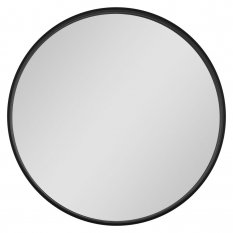 Hopa Zrcadlo bez osvětlení REISA BLACK Průměr - 70 cm OLNZREI70B