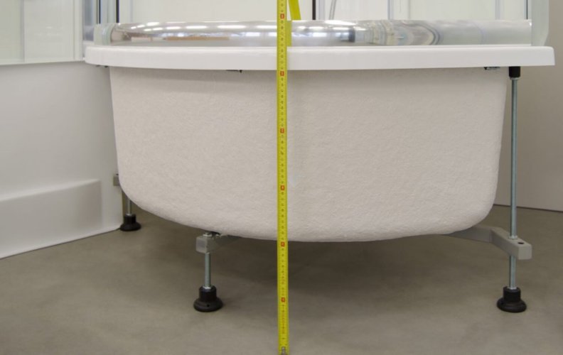 ARTTEC CALYPSO 90 x 90 cm - Masážní sprchový box model 4 chinchilla sklo PAN04430