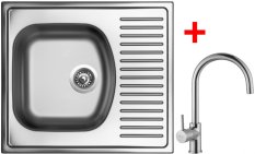 Sinks SHORT 580 V+VITALIA SH580VVICL