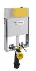 SCHWAB SET WC 199 podomítková nádržka pro zazdění 3/6l, DN110mm T02-0112-0250