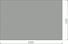 ALCA Hydroizolační fólie 2000×1300 mm AIZ3