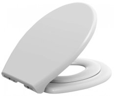 Aqualine WC sedátko s integrovaným dětským sedátkem, Soft Close, bílá FS125