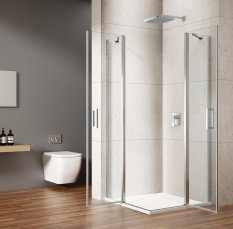 Gelco LORO sprchové dveře pro rohový vsup 900mm, čiré sklo GN4890