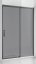 ARTTEC Posuvné sprchové dveře do niky SHADOW 116 - 120 x 195 cm šedé sklo PAN04710