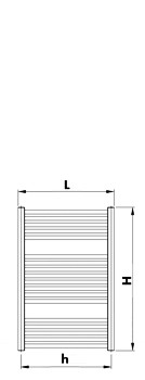 KORADO koupelnové těleso Koralux Linear Comfort, KLT 900.450