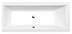 Polysan CLEO obdélníková vana 160x70x48cm, bílá mat 73611.11