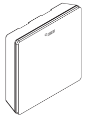 REHAU NEA SMART 2.0 sběrnicové prostorové čidlo HBW s teplotním čidlem a čidlem vlhkosti, bílý - kabelová verze, 13280081001