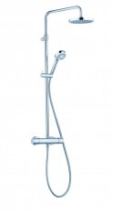 KLUDI LOGO sprchový set Dual Shower System s termostatem, 200 mm, chrom, 6809205-00