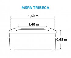 Marimex Vířivý bazén MSPA  TRIBECA 11400268
