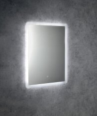 Aqualine FAGO zrcadlo s LED podsvícením 60x80cm, dotykový senzor, stmívatelné FA060