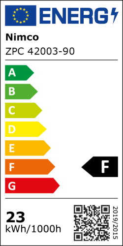 Nimco Černé LED zrcadlo 800x600 ZPC 42003-90