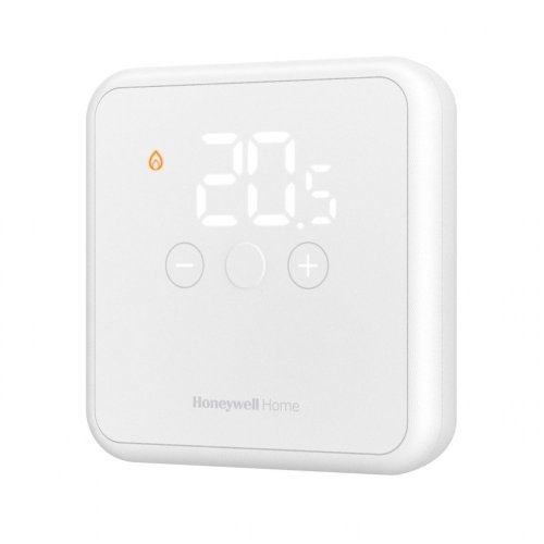 Honeywell DT4R digitální termostat bezdrátový, bez spínací jednotky, bílý, DTS42WRFST20