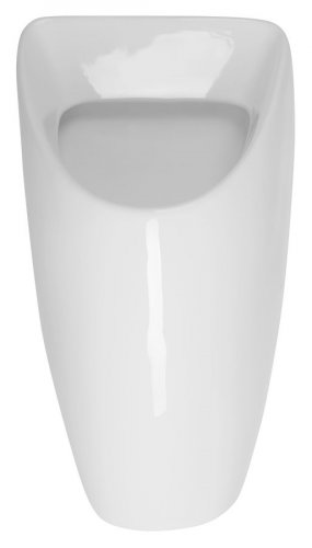 Bruckner SCHWARN keramický urinál, zadní přívod, zadní odpad, bílá 201.701.4